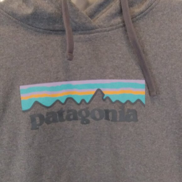 Patagonia Uprisal P-6 Logo Hoody Size M - Picture 2 of 11